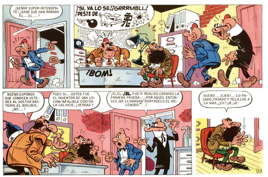Muere Francisco Ibáñez, creador de ‘Mortadelo y Filemón’ y muchas más leyendas del cómic español El-sulfato-atomico-texto-02