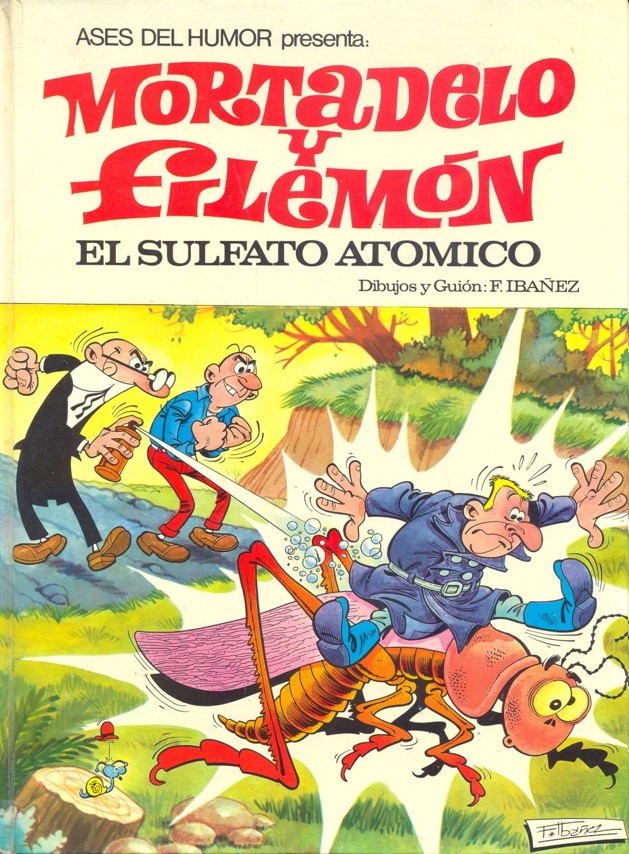 Muere Francisco Ibáñez, creador de ‘Mortadelo y Filemón’ y muchas más leyendas del cómic español El-sulfato-atomico-texto-03