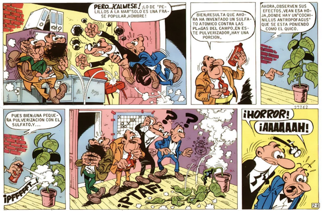 Muere Francisco Ibáñez, creador de ‘Mortadelo y Filemón’ y muchas más leyendas del cómic español El-sulfato-atomico-texto-04